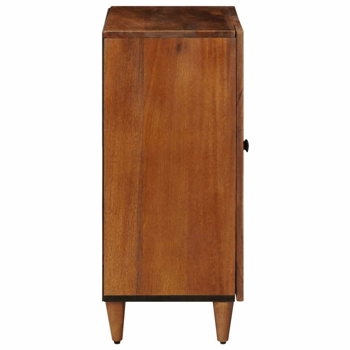 vidaXL Sideboard 60 x 33 x 75 cm Solid Mango Wood Walnut