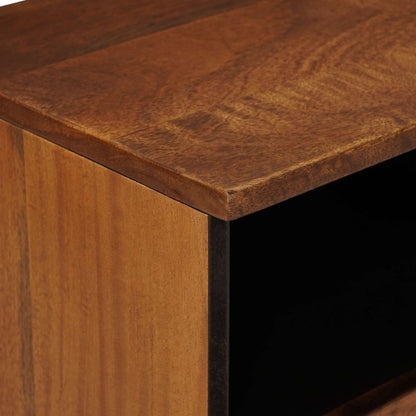vidaXL Bedside Cabinet Brown 40 x 33 x 46 cm Solid Mango Wood