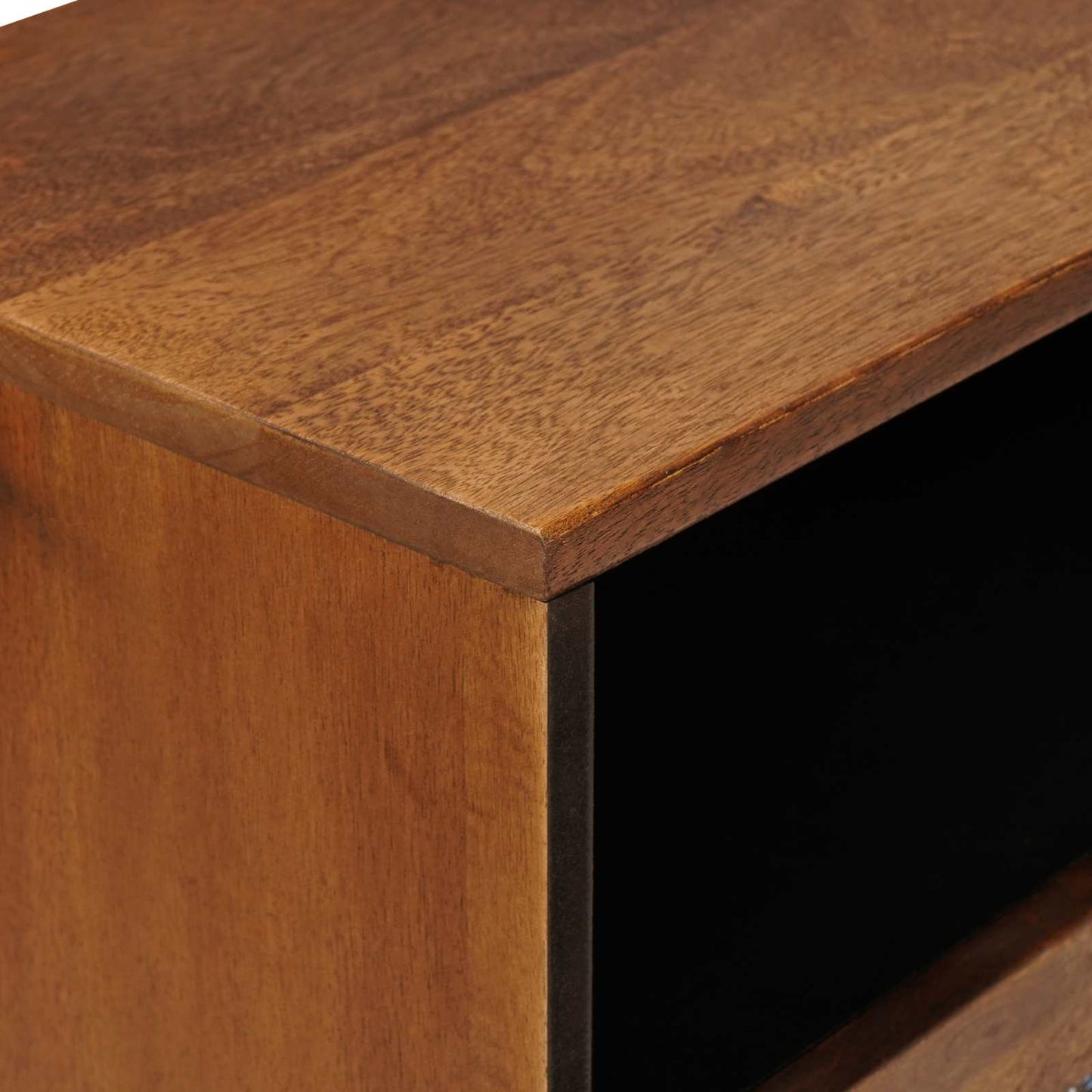 vidaXL Bedside Cabinet Brown 50 x 33 x 62 cm Solid Mango Wood