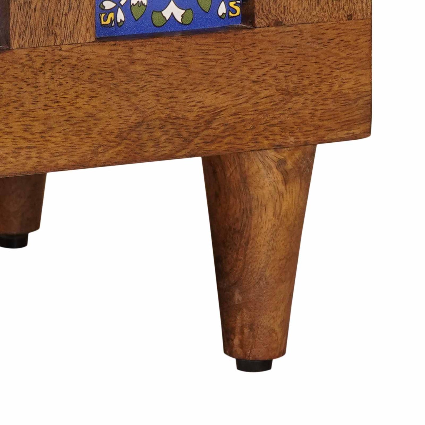 vidaXL Bedside Cabinet Brown 50 x 33 x 62 cm Solid Mango Wood