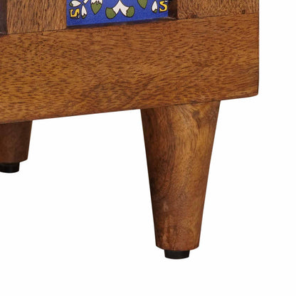 vidaXL Bedside Cabinet Brown 50 x 33 x 62 cm Solid Mango Wood