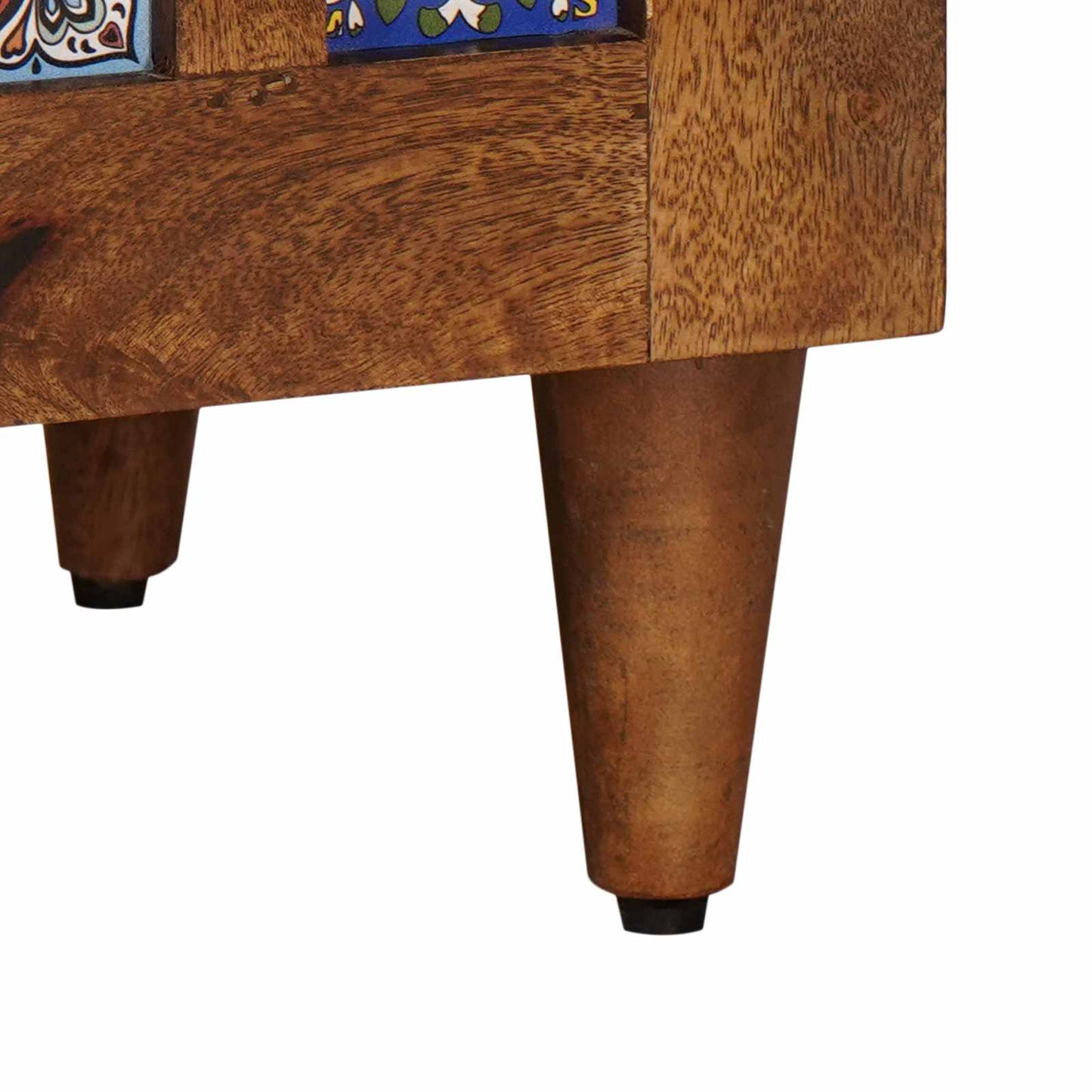 vidaXL Bedside Cabinet Brown 50 x 33 x 60 cm Solid Mango Wood