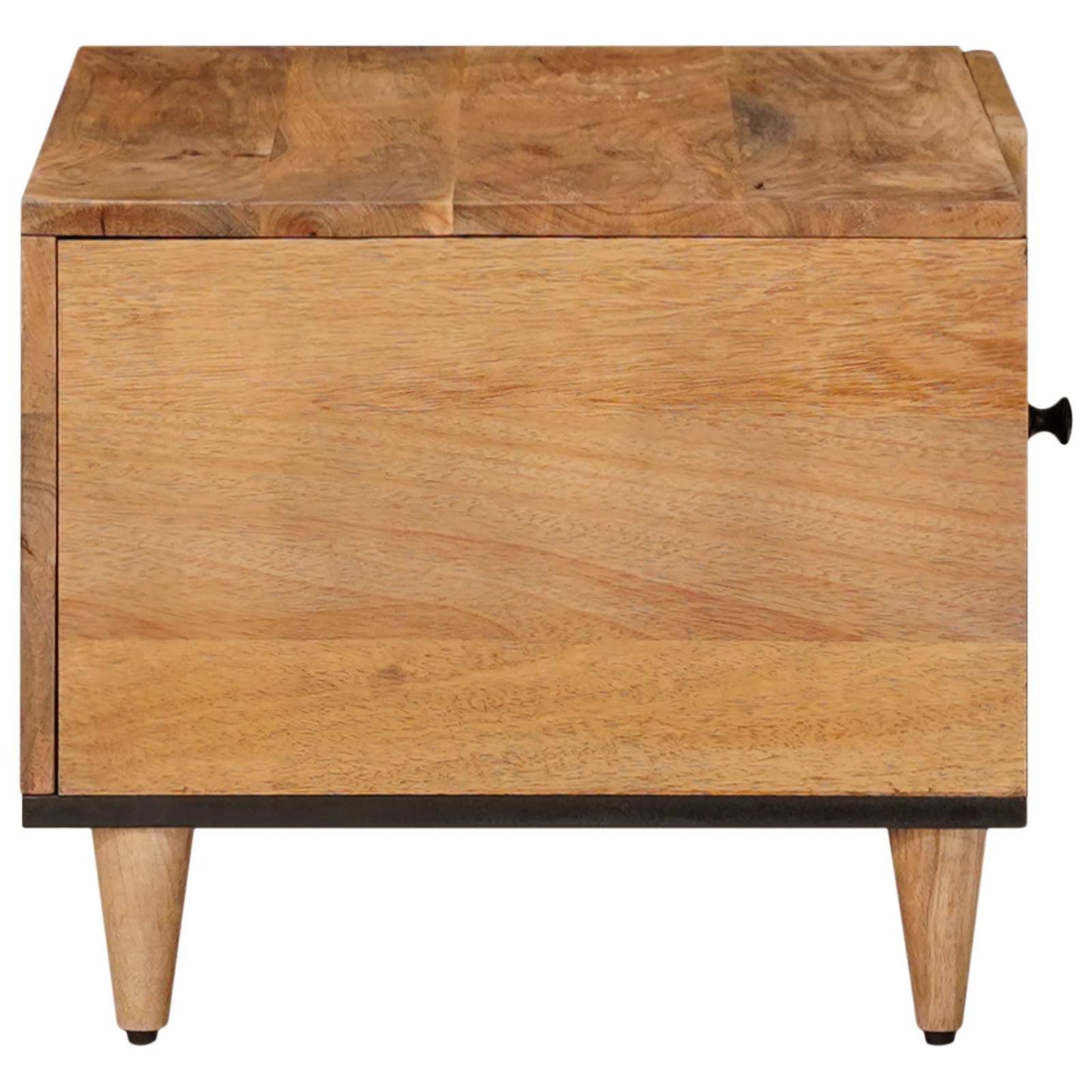 vidaXL Coffee Table Natural 80 x 50 x 40 cm Solid Mango Wood