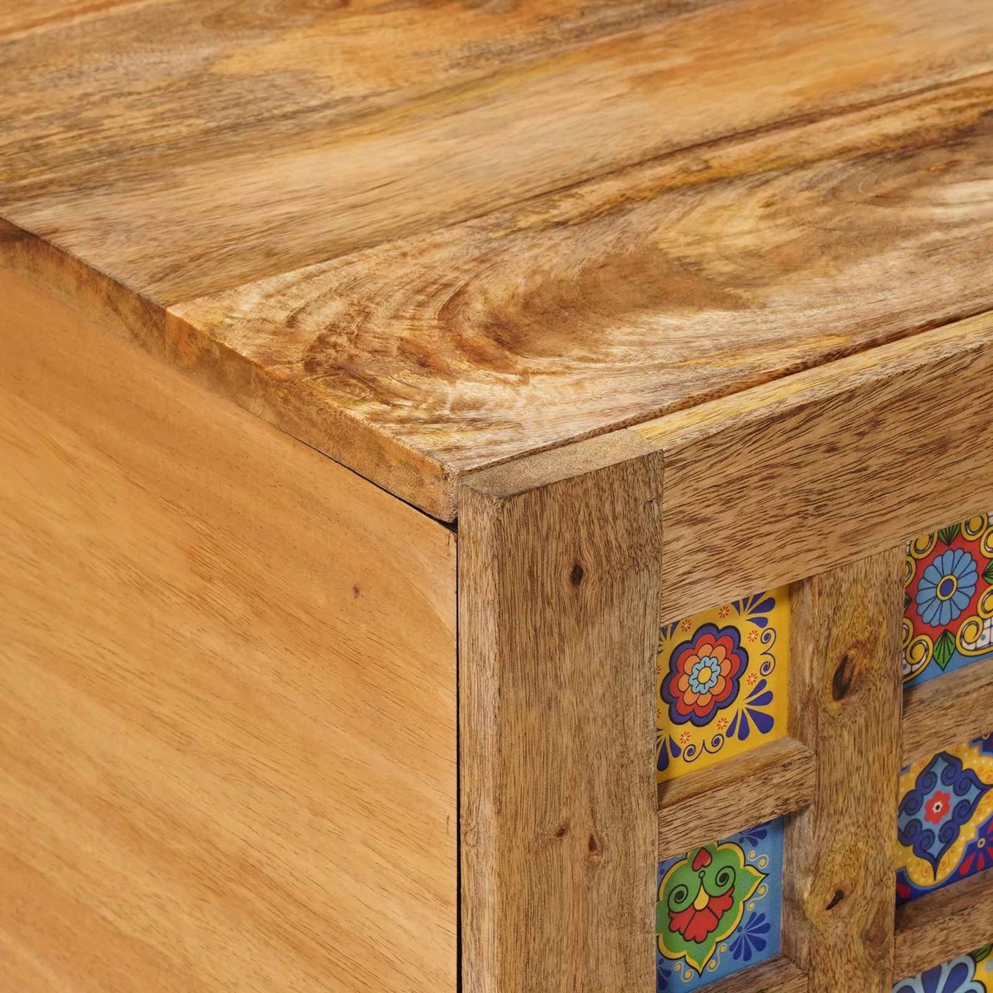 vidaXL Coffee Table Natural 100 x 54 x 40 cm Solid Mango Wood
