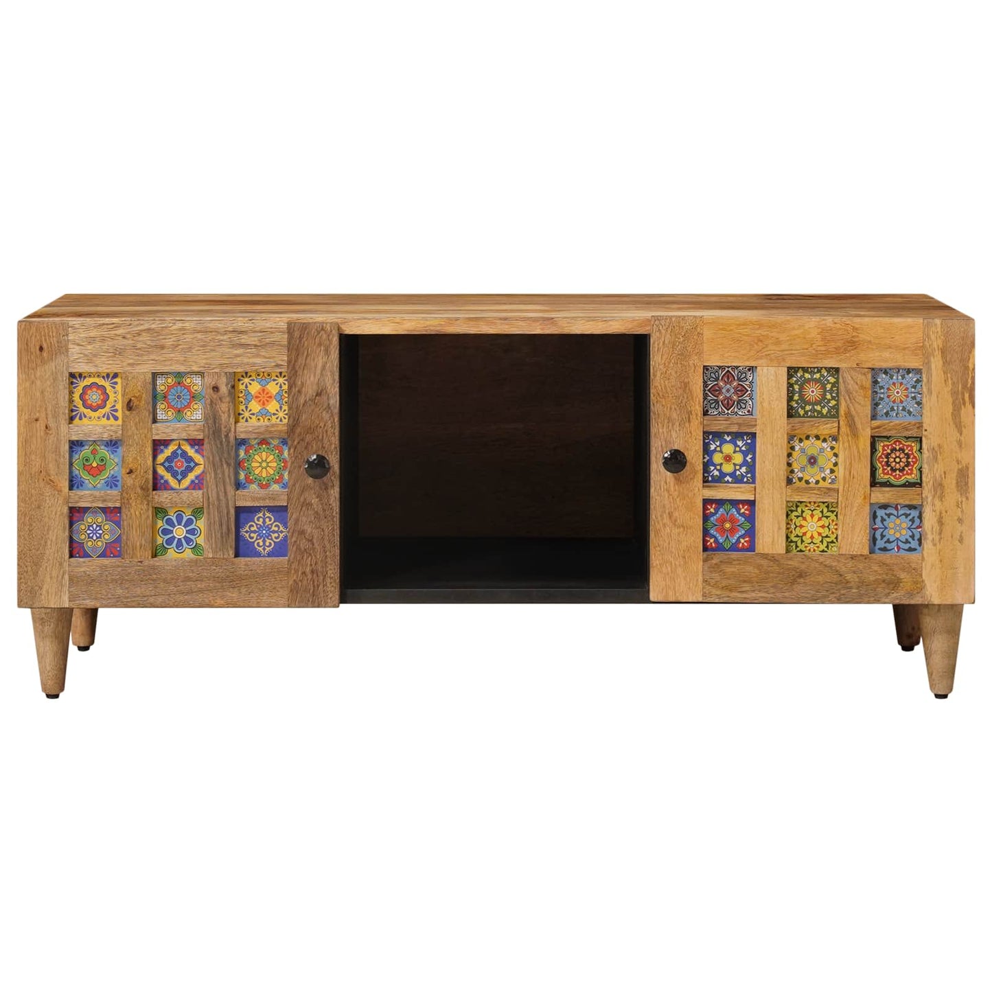 vidaXL Coffee Table Natural 100 x 54 x 40 cm Solid Mango Wood