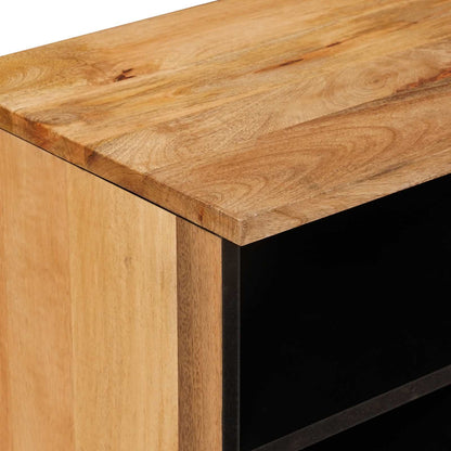 vidaXL TV Cabinet with Drawer Natural 80 x 33 x 46 cm Solid Mango Wood