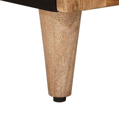 vidaXL Bathroom Sink Cabinet Natural 62 x 33 x 58 cm Solid Mango Wood