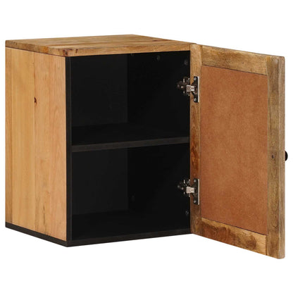 vidaXL Bathroom Hanging Cabinet with Storage Natural 38 x 33 x 48 cm
