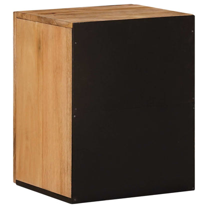 vidaXL Bathroom Hanging Cabinet with Storage Natural 38 x 33 x 48 cm