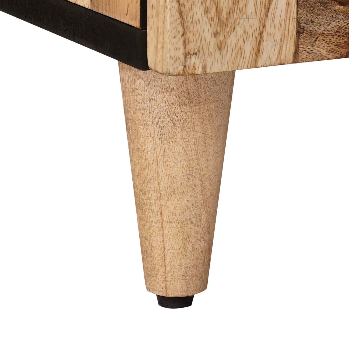 vidaXL Bathroom Cabinet Natural 38 x 33 x 58 cm Solid Mango Wood