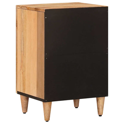 vidaXL Bathroom Cabinet Natural 38 x 33 x 58 cm Solid Mango Wood