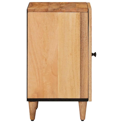 vidaXL Bathroom Cabinet Natural 38 x 33 x 58 cm Solid Mango Wood
