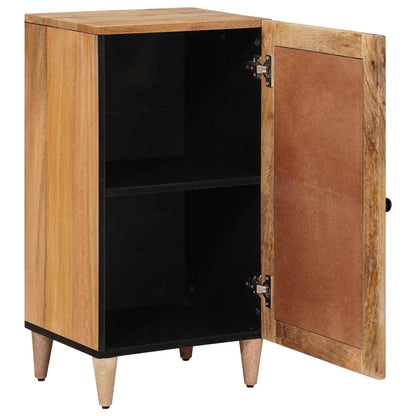 vidaXL Sideboard with Storage Natural 40 x 33 x 75 cm Solid Mango Wood
