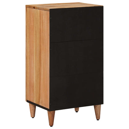 vidaXL Sideboard with Storage Natural 40 x 33 x 75 cm Solid Mango Wood