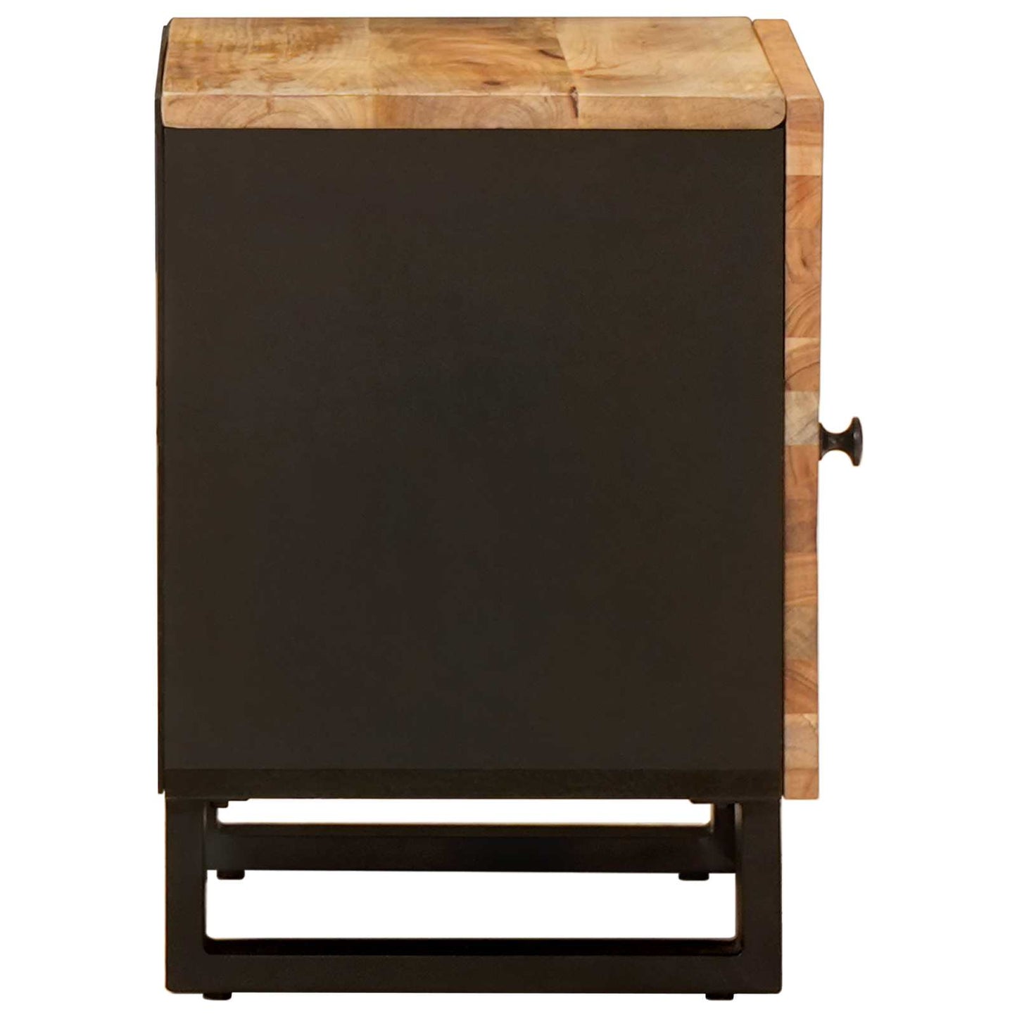 vidaXL Bedside Cabinet Brown 40 x 33 x 46 cm Solid Mango Wood