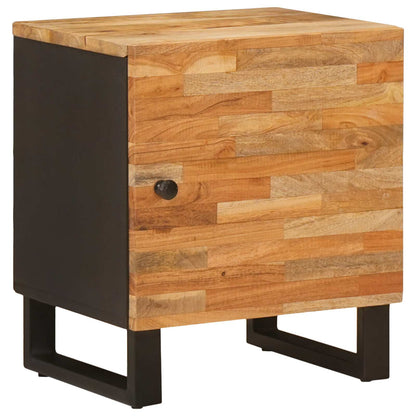vidaXL Bedside Cabinet 2 pcs Brown 40 x 33 x 46 cm Solid Mango Wood