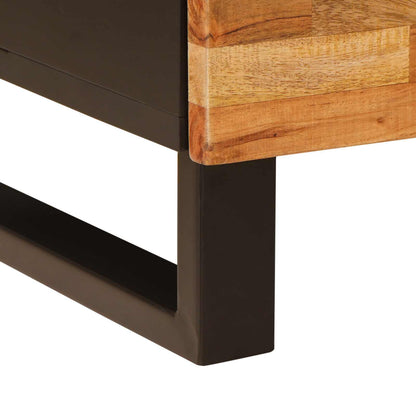 vidaXL Bedside Cabinet Brown 40 x 33 x 46 cm Solid Mango Wood