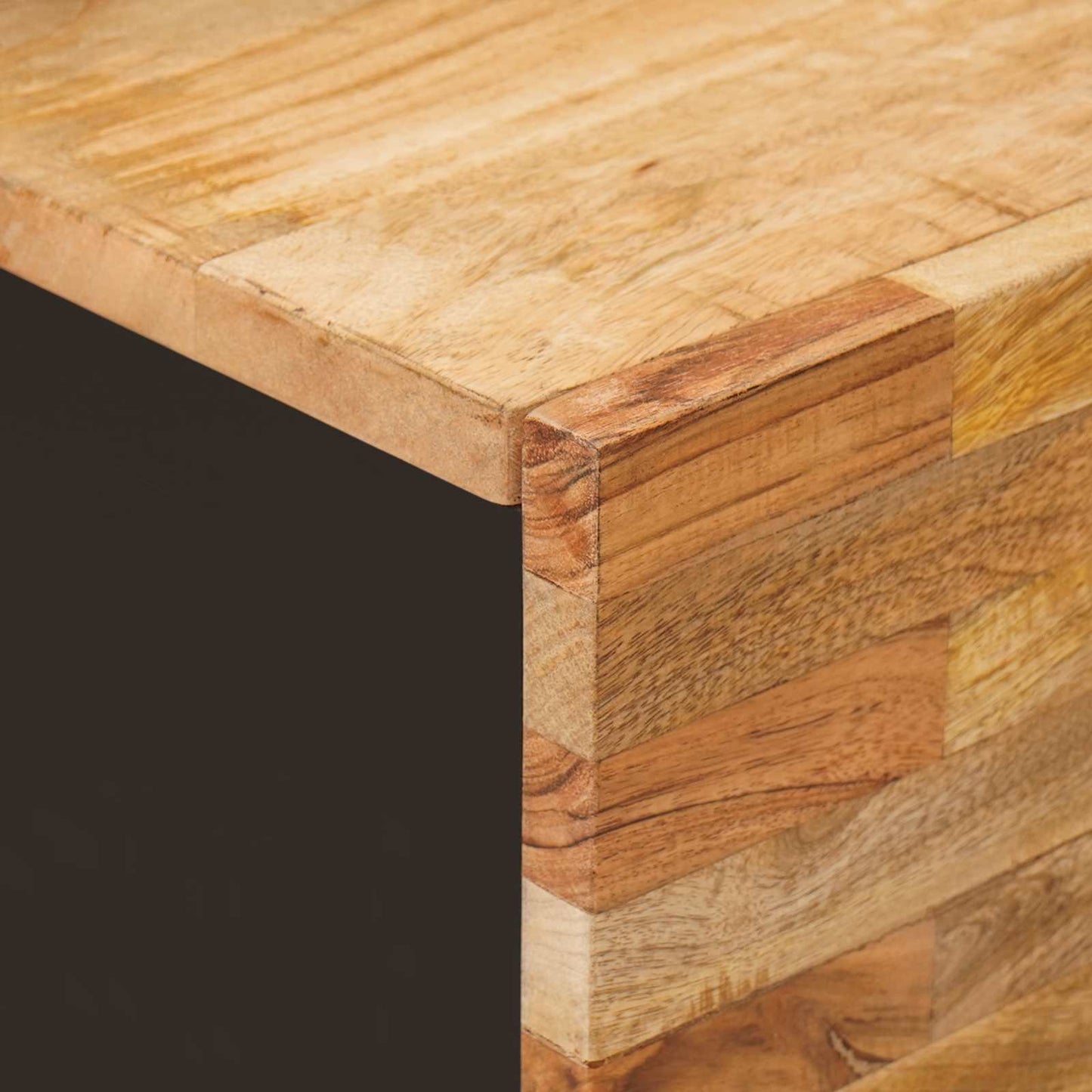 vidaXL TV Cabinet with Storage Brown 105 x 33 x 46 cm Solid Mango Wood