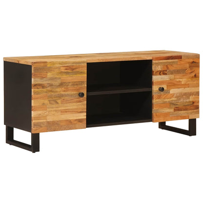 vidaXL TV Cabinet with Storage Brown 105 x 33 x 46 cm Solid Mango Wood