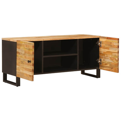 vidaXL TV Cabinet with Storage Brown 105 x 33 x 46 cm Solid Mango Wood