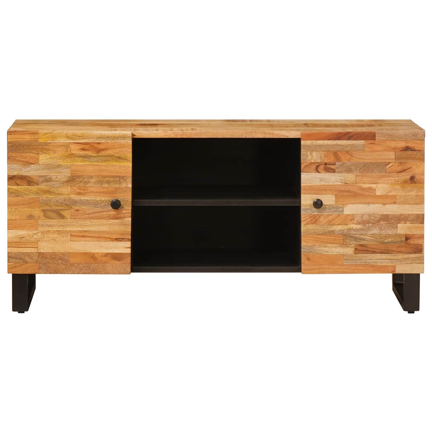 vidaXL TV Cabinet with Storage Brown 105 x 33 x 46 cm Solid Mango Wood