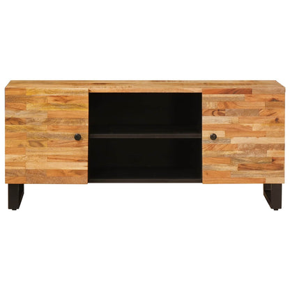 vidaXL TV Cabinet with Storage Brown 105 x 33 x 46 cm Solid Mango Wood