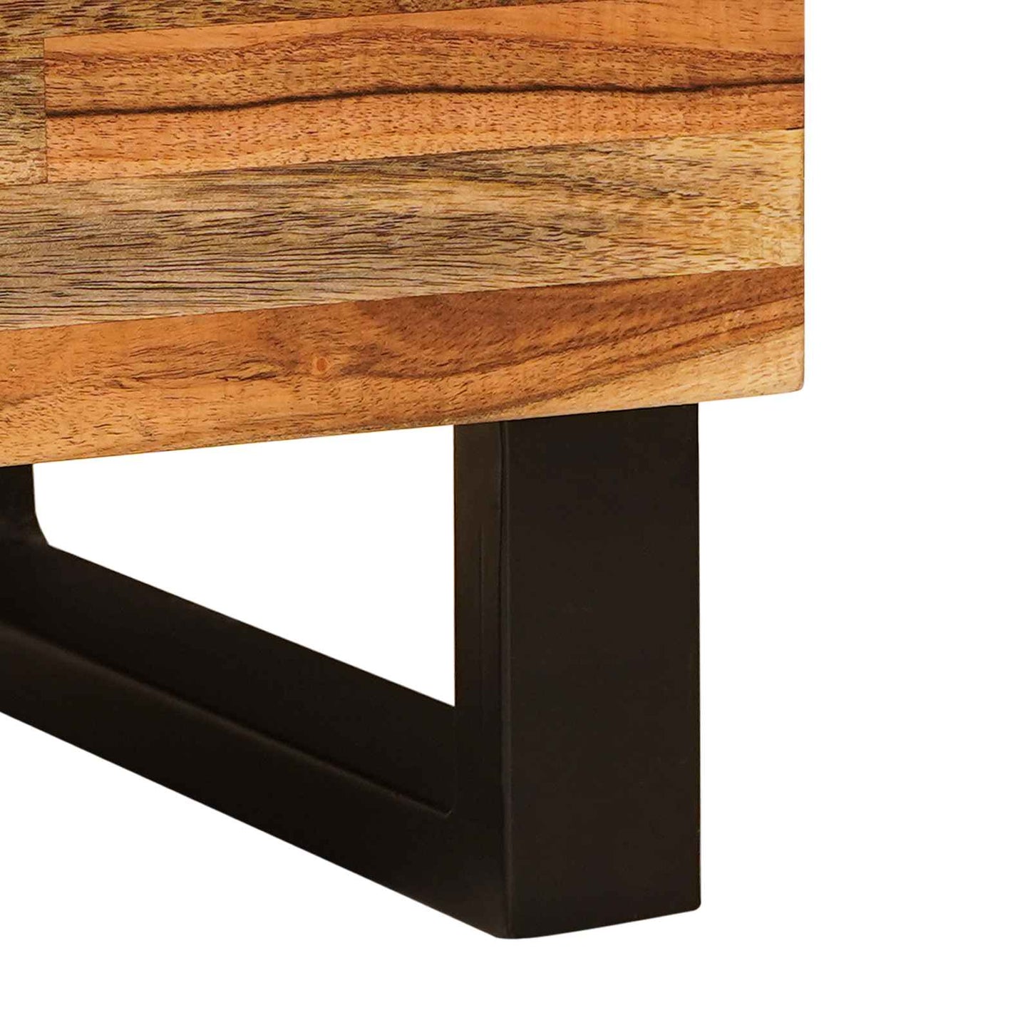 vidaXL TV Cabinet with Storage Brown 70 x 33 x 46 cm Solid Mango Wood