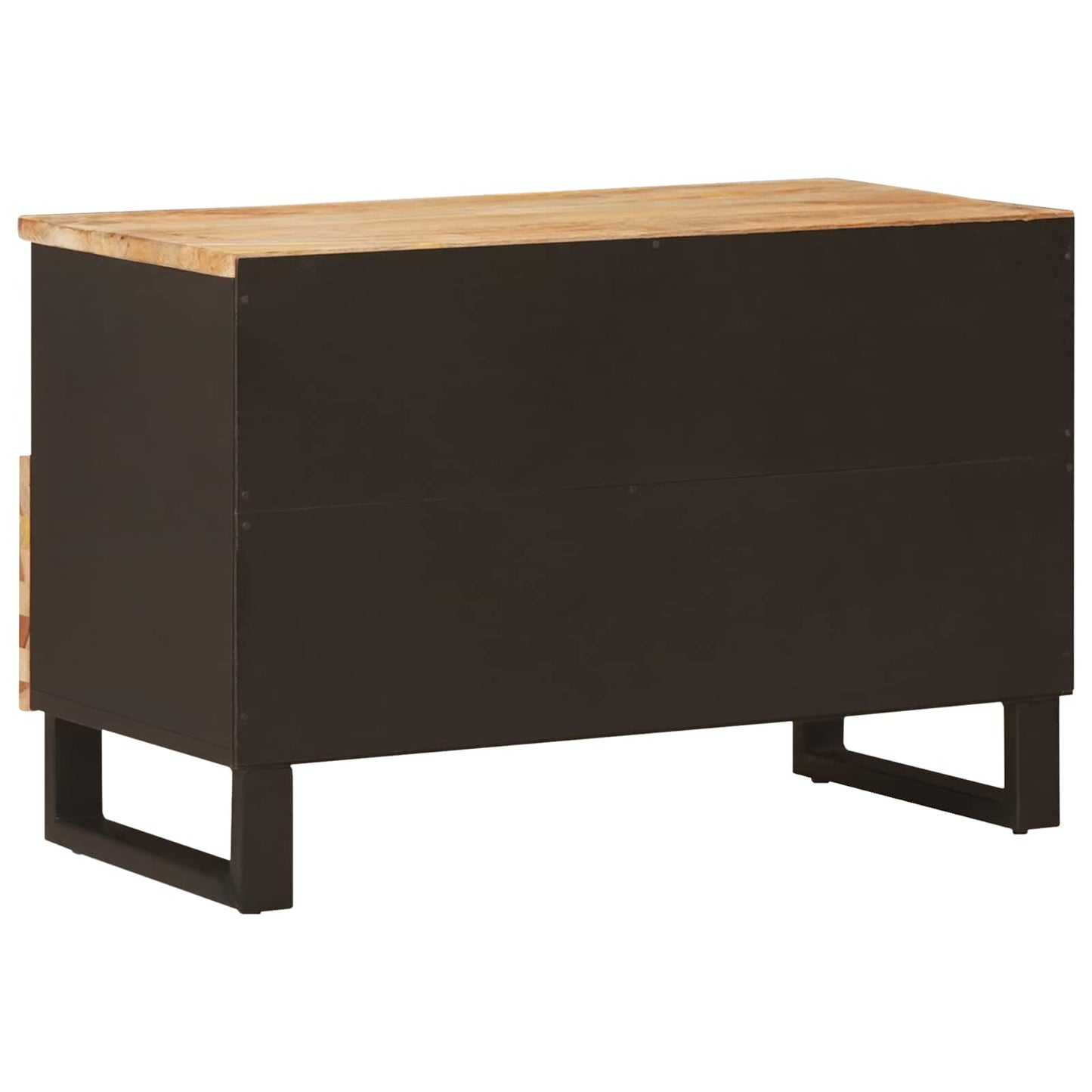 vidaXL TV Cabinet with Storage Brown 70 x 33 x 46 cm Solid Mango Wood