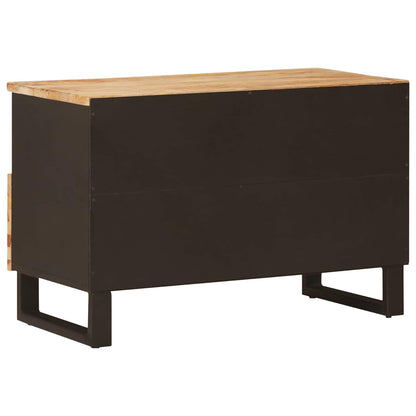 vidaXL TV Cabinet with Storage Brown 70 x 33 x 46 cm Solid Mango Wood