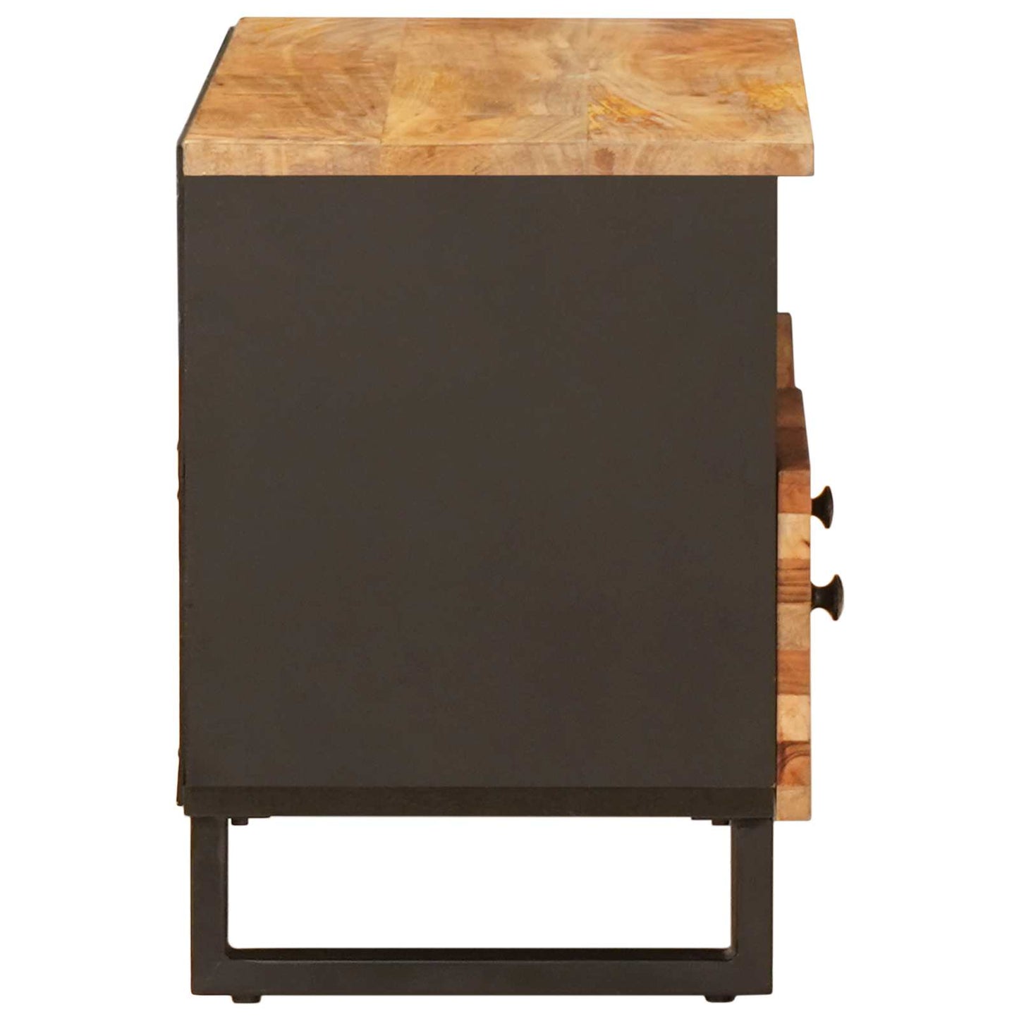vidaXL TV Cabinet with Storage Brown 70 x 33 x 46 cm Solid Mango Wood