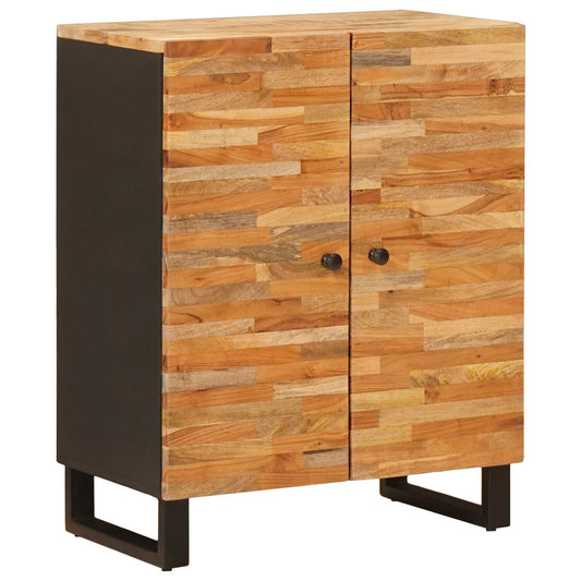 vidaXL Storage Sideboard Brown 60 x 33 x 75 cm Solid Mango Wood