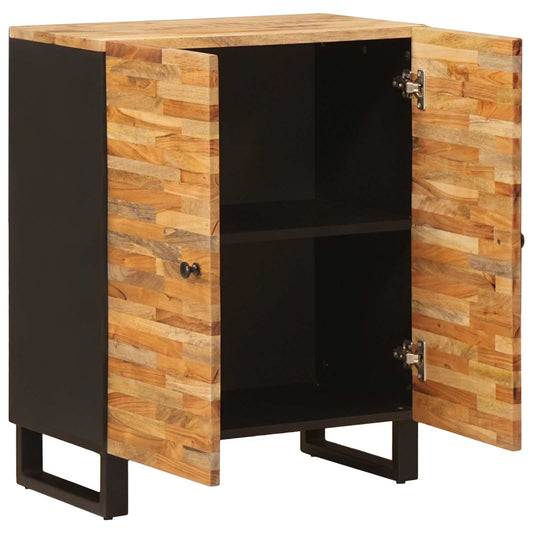 vidaXL Storage Sideboard Brown 60 x 33 x 75 cm Solid Mango Wood