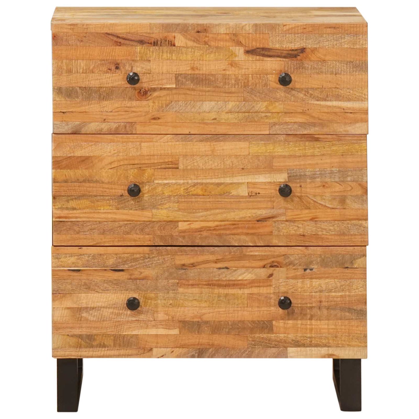vidaXL Storage Sideboard Brown 60 x 33 x 75 cm Solid Mango Wood