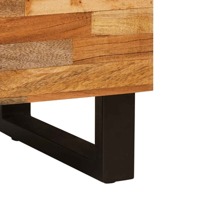 vidaXL Bed cabinet with Drawer Brown 50 x 33 x 60 cm Solid Mango Wood
