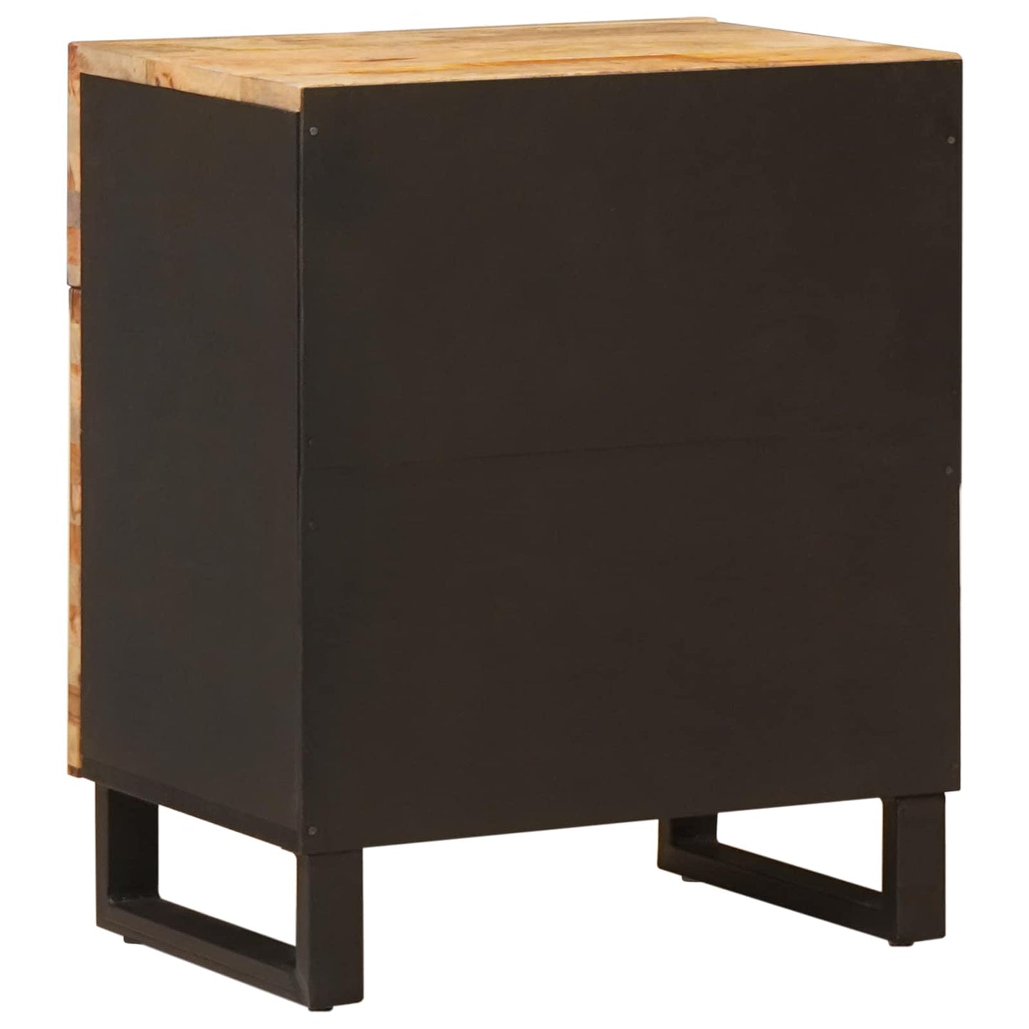 vidaXL Bed cabinet with Drawer Brown 50 x 33 x 60 cm Solid Mango Wood