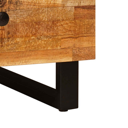 vidaXL Coffee Table with Drawer Brown 80 x 54 x 40 cm Solid Mango Wood