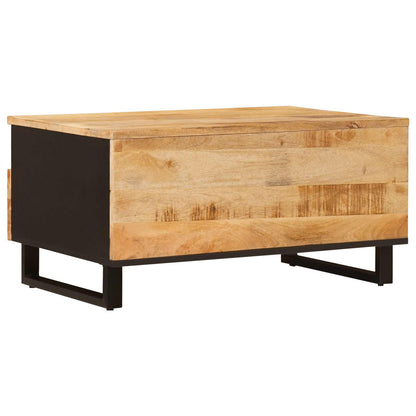 vidaXL Coffee Table with Drawer Brown 80 x 54 x 40 cm Solid Mango Wood