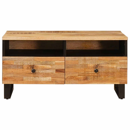 vidaXL Coffee Table with Drawer Brown 80 x 54 x 40 cm Solid Mango Wood