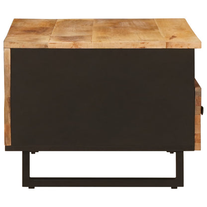 vidaXL Coffee Table with Drawer Brown 80 x 54 x 40 cm Solid Mango Wood