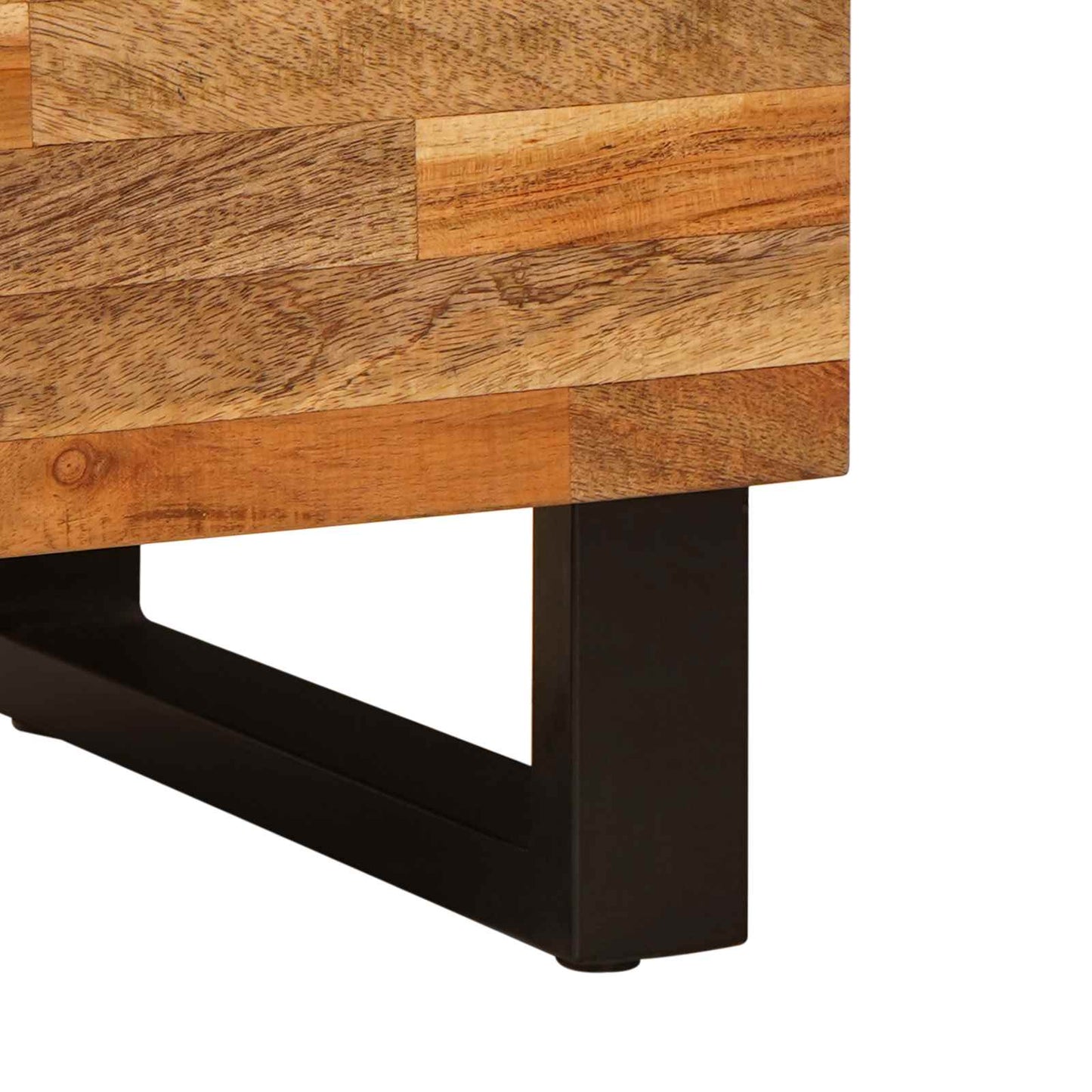 vidaXL TV Cabinet with Shelf Brown 80 x 33 x 46 cm Solid Mango Wood