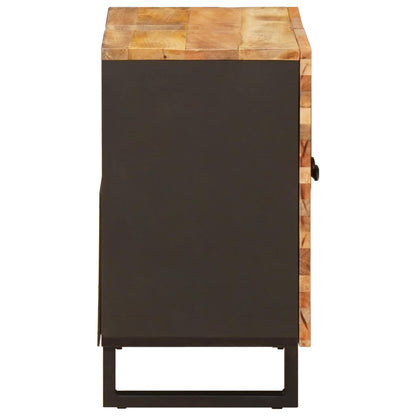 vidaXL Bathroom Sink Cabinet Natural 62 x 33 x 58 cm Solid Mango Wood
