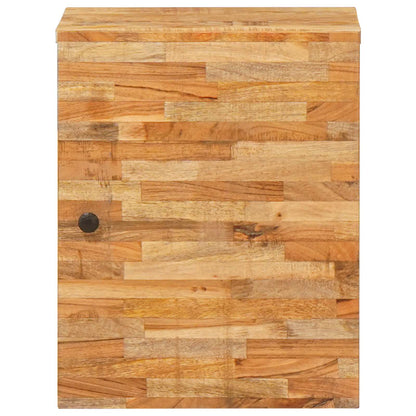 vidaXL Bathroom Hanging Cabinet with Storage Natural 38 x 33 x 48 cm