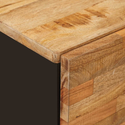 vidaXL Bathroom Cabinet Natural 38 x 33 x 58 cm Solid Mango Wood