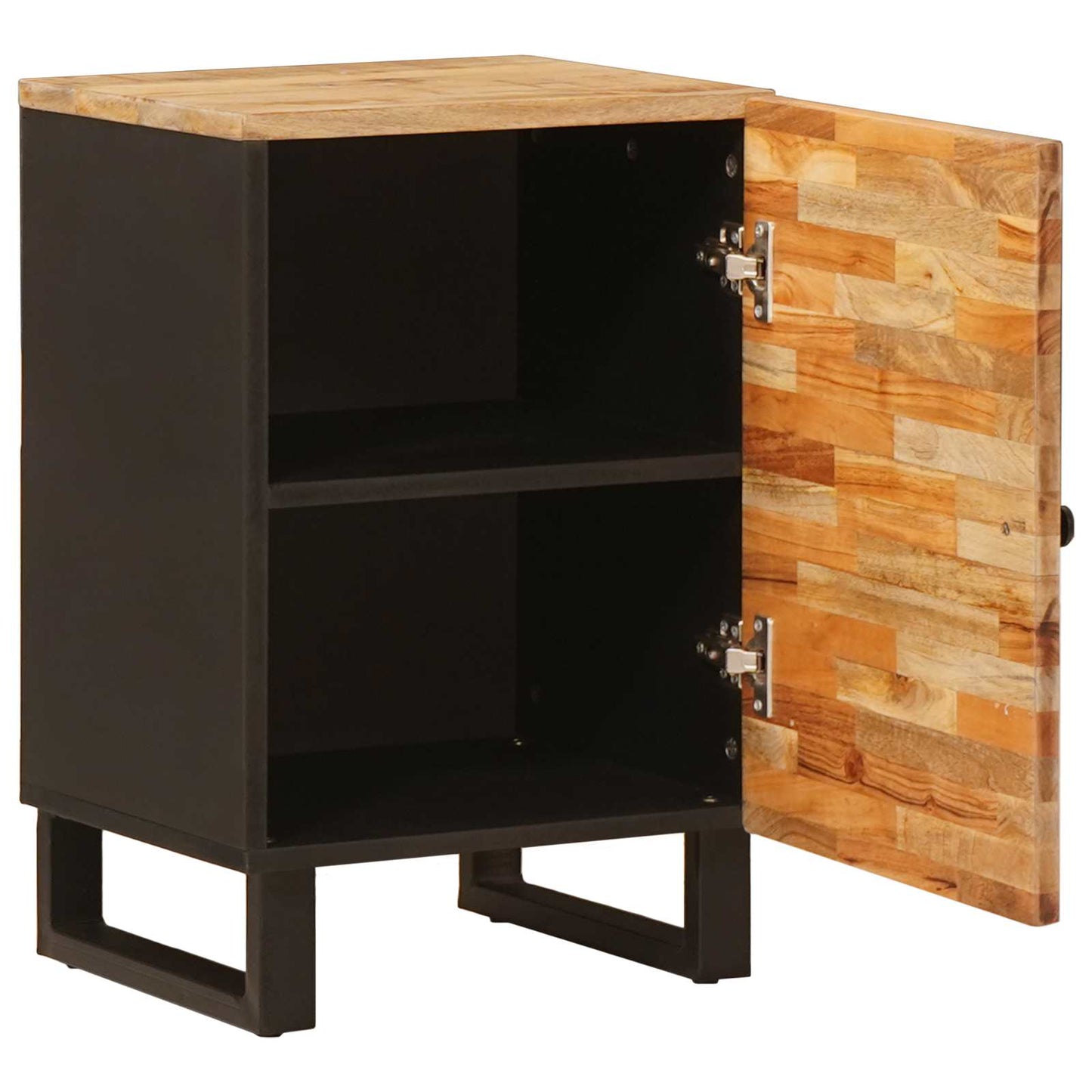 vidaXL Bathroom Cabinet Natural 38 x 33 x 58 cm Solid Mango Wood