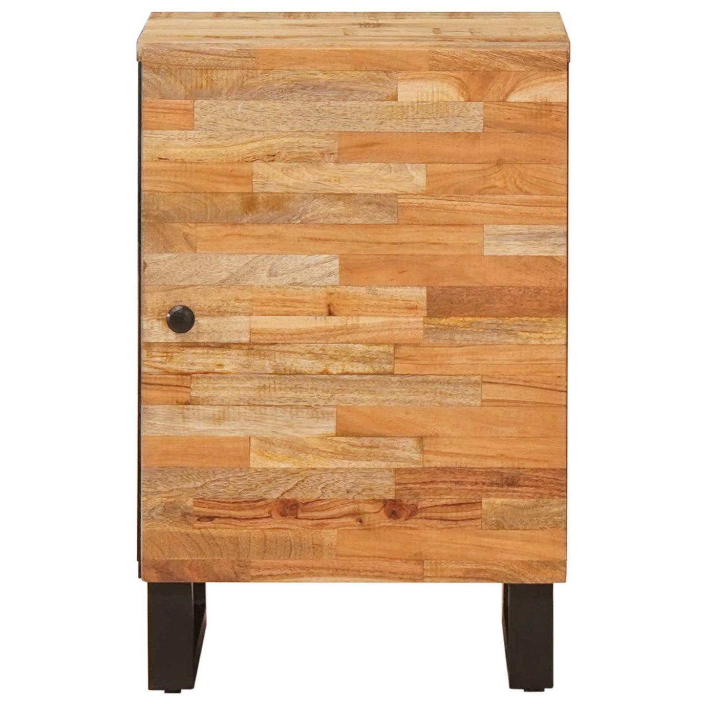 vidaXL Bathroom Cabinet Natural 38 x 33 x 58 cm Solid Mango Wood