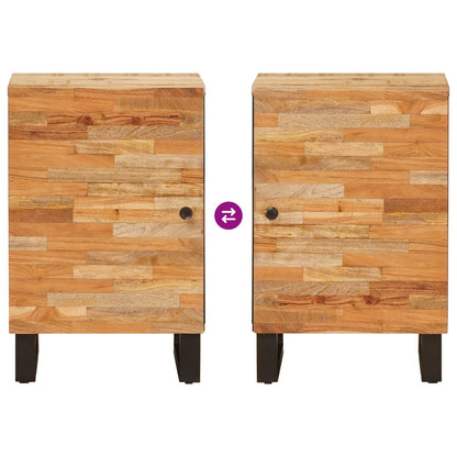 vidaXL Bathroom Cabinet Natural 38 x 33 x 58 cm Solid Mango Wood