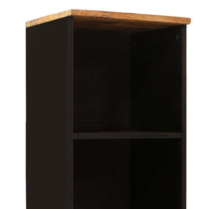vidaXL Bathroom Cabinet Artisan Oak 38 x 33 x 160 cm Solid Mango Wood