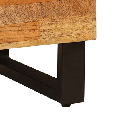 vidaXL Bathroom Cabinet Artisan Oak 38 x 33 x 160 cm Solid Mango Wood