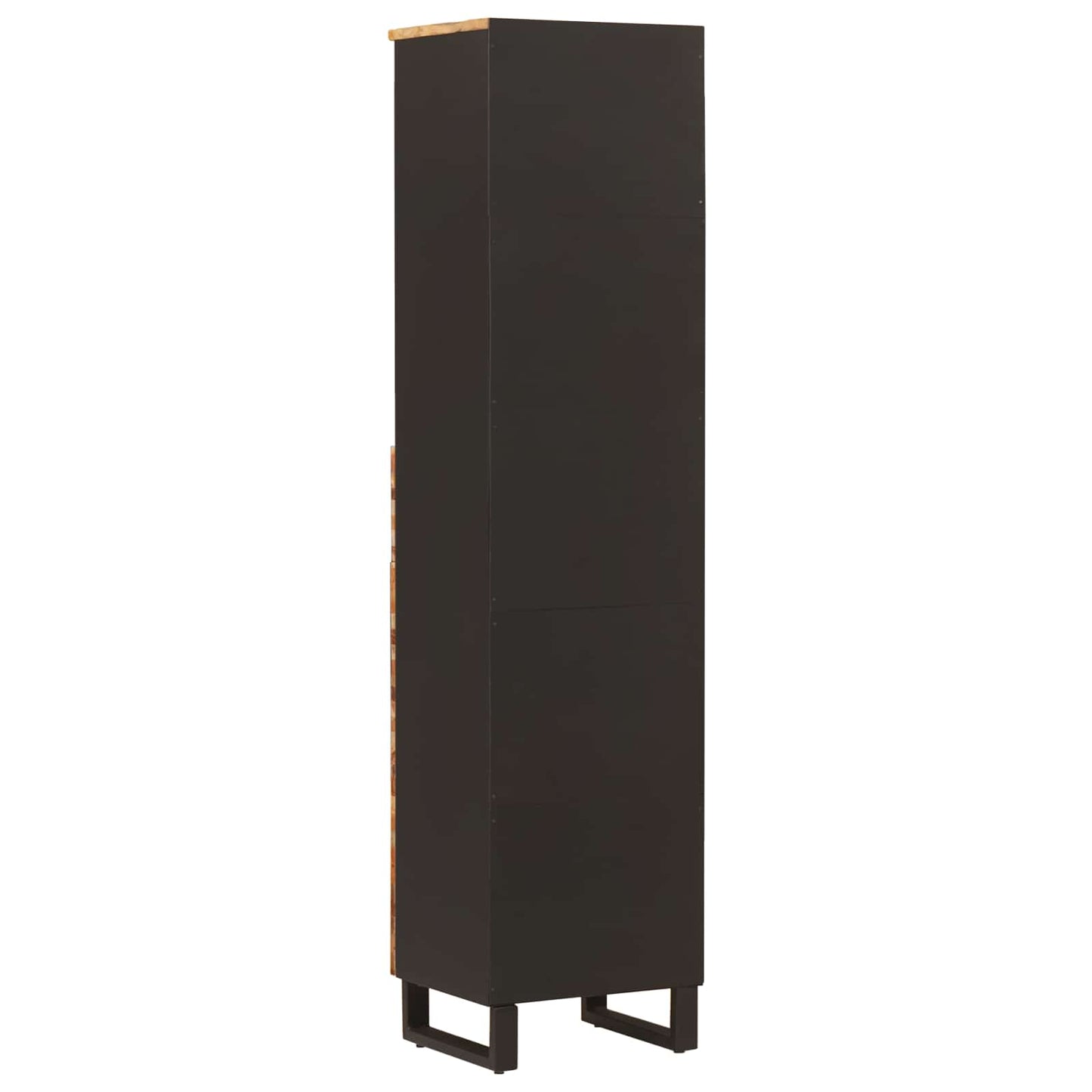 vidaXL Bathroom Cabinet Artisan Oak 38 x 33 x 160 cm Solid Mango Wood