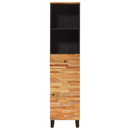 vidaXL Bathroom Cabinet Artisan Oak 38 x 33 x 160 cm Solid Mango Wood